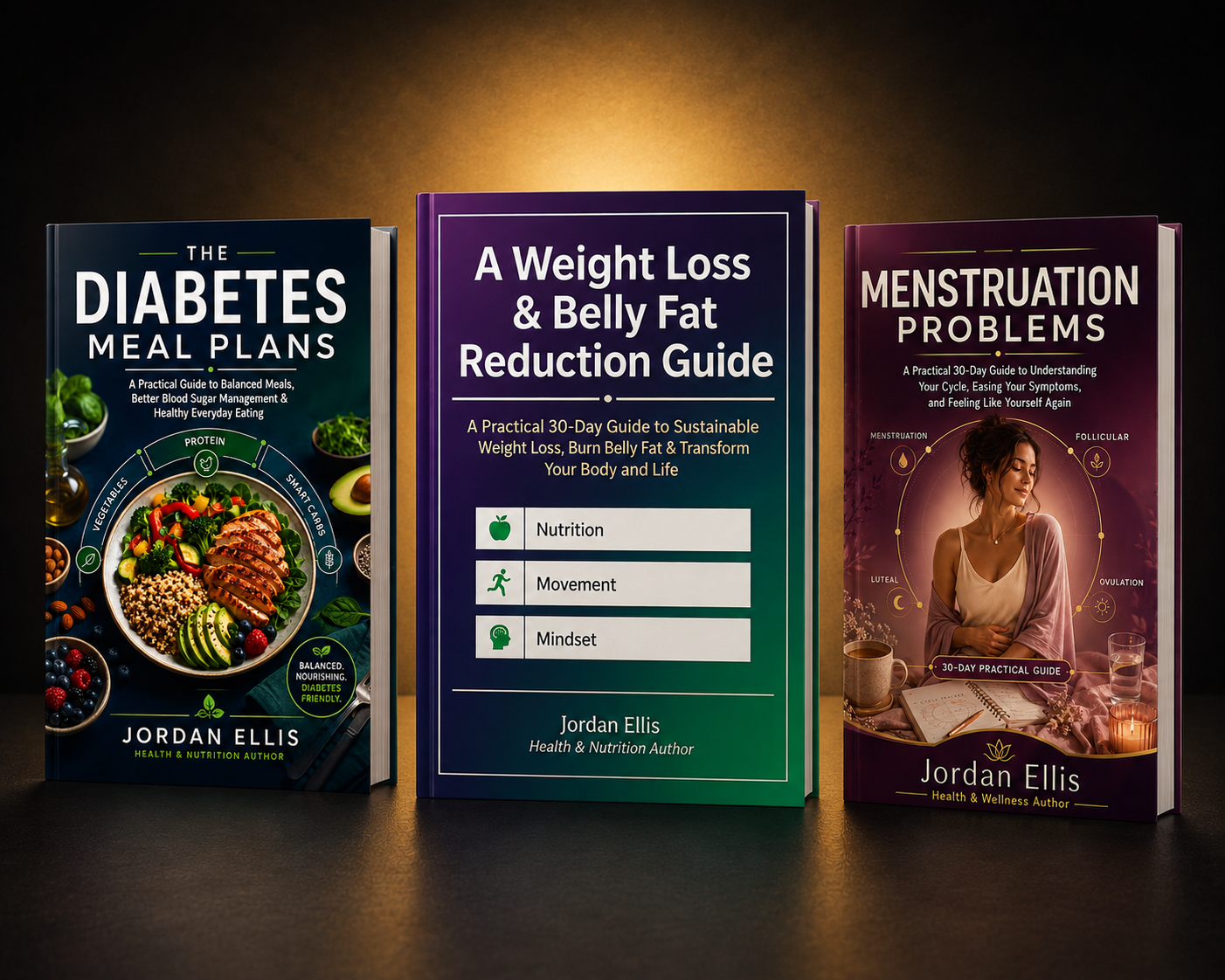 A Weight Loss & Belly Fat Reduction Guide by Jordan Ellis — cover